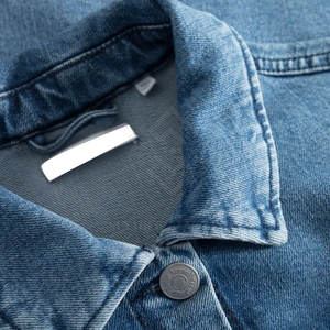 Chaqueta de Mezclilla de Invierno para Hombre, Corte Ajustado, Ecológica, Transpirable, 100% Algodón, Informal, para Uso en Exteriores, Personalizable - Product Image 3