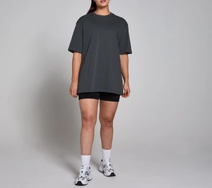 T-shirts en coton 100 % pour femmes, personnalisables avec logo, teinture unie, respirants, sans coutures, décontractés, tricotés pour l'été – Vente en gros - Product Image 4