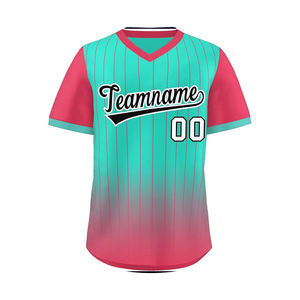 Fábrica de Uniformes de Béisbol Personalizados al por Mayor, Camisetas de Béisbol Antibacterianas de Secado Rápido para Hombres, Mujeres y Jóvenes, Tallas Grandes de EE. UU. - Product Image 2
