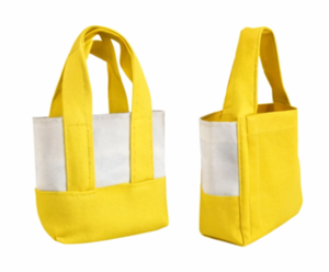 Sac fourre-tout personnalisé avec logo imprimé, sac d'épicerie réutilisable, sac en toile miniature pour tous les jours, sac de plage en toile de coton avec fermeture éclair - Product Image 3