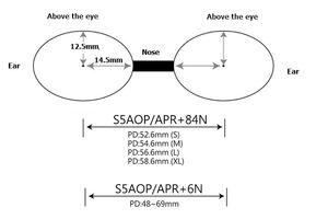 SAEKO UV antivaho prescripción niños gafas presbicia gafas de natación miopía gafas de natación ópticas - Product Image 4
