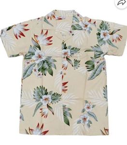 Comfortable Regular Fit Men's Casual <b>Shirt</b> Floral Pattern Cotton Quick Dry Work & Casual Wear Best Price - Product Image 5