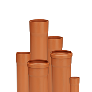ท่อระบายน้ำ UPVC ทรงกลม ขนาด 50 มม. ~ 500 มม. น้ำหนักเบา ยืดหยุ่น ทนทาน ป้องกันการกัดกร่อน ทนแรงดันสูง เป็นมิตรกับสิ่งแวดล้อม - Product Image 1
