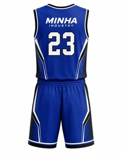 Nouvelle arrivée, uniforme de basket-ball d'entraînement, polyester respirant, entièrement sublimé, unisexe, tailles personnalisées OEM, personnalisation en gros - Product Image 5