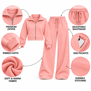 Joggers droits Heather pour le voyage et les loisirs du week-end, confortables, à revers, pour le quotidien - Product Image 3