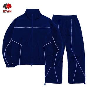 ชุดวอร์มผู้ชาย Ryan Pro Gear แบบสั่งทำพิเศษ ระบายอากาศได้ดี สีพื้น ไซส์ใหญ่พิเศษ รับสกรีนโลโก้หรือปัก ขายส่ง - Product Image 1