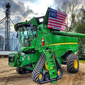 Maquinaria Agrícola Usada en Buen Estado, Cosechadora Combinada para Arroz y Trigo, Equipo de Campo de Alto Rendimiento - Product Image 3