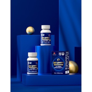 Complément alimentaire en comprimés d'albumine d'œuf HONGILCHEON Taegeuk Albumin V, supplément protéiné, protéine d'œuf, protéine de blanc d'œuf en poudre - Product Image 1