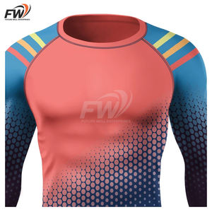 Rashguard de combat BJJ MMA Arts martiaux Menjiu Jitsu Rashguard personnalisé à manches courtes Rash Guard BJJ Jiu Jitsu Brésilien - Product Image 6
