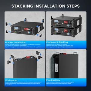 Modular Design 51.2V 100Ah 5Kwh LiFePO4 <b>Battery</b> Pack Residential Energy Storage with BMS CE UL Certified for Home 5000 Cycles - Product Image 5