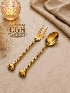 Best Quality Eco-Friendly Durable <b>Gold</b> Plated Long Handle Metal Multifunctional <b>Kitchen</b> <b>Utensil</b> Set for Home Restaurant Hotel - Product Image 3