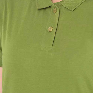 Polo à manches courtes pour femme de haute qualité, personnalisé, en coton, tendance, imprimé avec logo, décontracté - Product Image 6