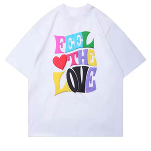 Fabricante y Proveedor Mayorista de Camisetas de Algodón Grueso con Estampado Puff, Camiseta Unisex con Estampado Puff, Ropa Casual de Moda Urbana - Product Image 5