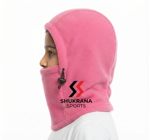 Cagoule polaire haute qualité pour enfants, masque de ski coupe-vent, cache-cou thermique d'hiver, cache-visage à capuche - Product Image 5