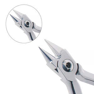 DENTRIC IMPLANTS DI-DIS410 Nouvelles pinces bec d'oiseau supérieures dentaires, pliage de fil en angle, instrument orthodontique en acier inoxydable - Product Image 5