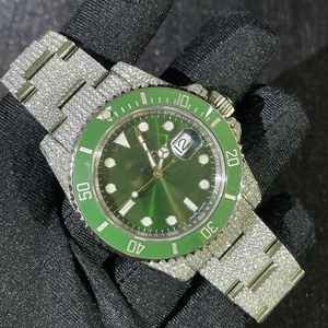 High Quality Luxury Moissanite <b>Watch</b> Custom Iced Out <b>Watch</b> for Gift Factory Wholesale Hip Hop Style Iced Out <b>Mechanical</b> <b>Watches</b> - Product Image 1