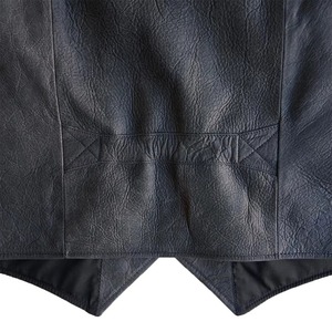 High Quality <b>Men's</b> Genuine <b>Leather</b> Vest Winter Use Sleeveless <b>Leather</b> Vests Custom Slim <b>Waistcoats</b> Casual Outerwear Windproof - Product Image 5