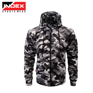 Sudadera con Capucha de Camuflaje para Hombre, Corte Regular, Tejido de Poliéster, Informal, para Otoño - Product Image 2