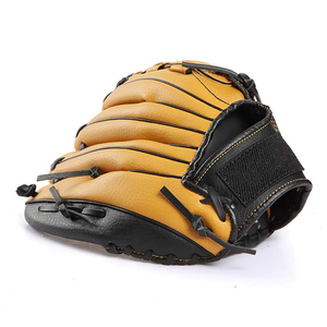 High Quality Custom Lightweight Baseball Catching Gloves Adjustable Sizes Protective Padding Baseball Fielding Gloves For Men - Product Image 3