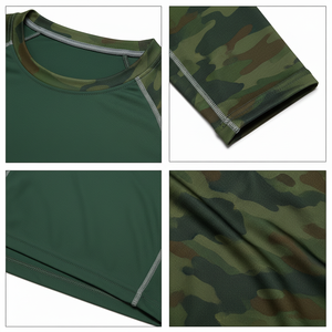 Trending Style Spandex Polyester Rash Guard <b>Shirt</b> Long Sleeve <b>Compression</b> <b>Shirt</b> Bjj Rashguard For Men Wholesale Price - Product Image 6