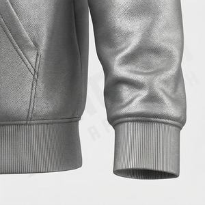 Sudadera con Capucha Personalizada con Logotipo Bordado, 100% Algodón, Estilo Desgastado, Lavado Ácido, para Hombre, Sudadera de Alta Calidad, Estilo Urbano - Product Image 6