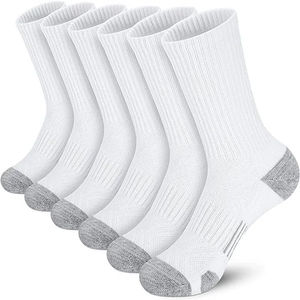 Chaussettes blanches pour la course à pied, respirantes, anti-humidité, en coton, chaussettes de sport pour l'été, pour adultes - Product Image 2