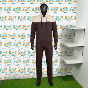 Survêtement léger 100 % coton coupe classique pour homme, tendance, haute qualité, décontracté pour l'hiver, motif uni, vente en gros - Product Image 2
