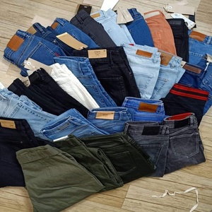 Jeans Skinny de Marque pour Femmes, Lot de Stock de Vêtements en Surstock, Pantalon en Denim pour Femmes, Prix FOB 1,99-3,80 $ pour le Printemps au Bangladesh - Product Image 1