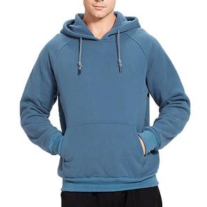 Sudadera con Capucha para Hombre, 100% Algodón, con Cierre, Diseño Sólido, Cálida para Invierno, con Impresión Digital Personalizada, Tallas Grandes, Estilo Urbano - Product Image 3