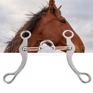 Mors à cheval confortables offrant une finition raffinée et des mors durables pour une communication constante avec le cheval - Product Image 4