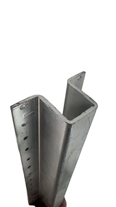 Mạ kẽm 6ft-12ft kim loại hàng rào bài thép kênh hồ sơ dây bài cho Hàng rào gỗ trellis & Gates - Product Image 5