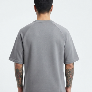 Camiseta Oversize para Hombre OEM, 180 GSM, Cuello Redondo, Estilo Hip Hop, Impresión Serigráfica Ecológica - Product Image 5