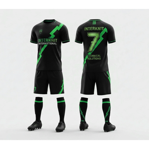 Tenues de football professionnelles, uniformes de football personnalisés, maillots d'équipe imprimés par sublimation, ensemble d'uniformes d'équipe de football - Product Image 5