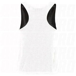 Ladies Mesh Reversible Pinnie Lightweight Dual Style <b>Training</b> Vest Quick Dry Sleeveless Sports <b>Bib</b> Gym Workout Practice Wear - Product Image 4