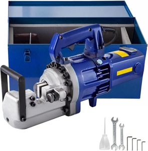 เครื่องตัดเหล็กเส้นไฮดรอลิกไฟฟ้า 3000W เครื่องตัดเหล็กเส้นขนาด 0.16"-1.26" เครื่องตัดเหล็กเส้นแบบพกพาสำหรับเหล็ก - Product Image 2