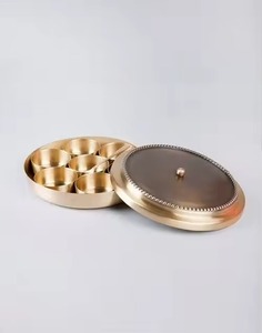 Contenedor Metálico para Especias con Tapa y Seis Compartimentos, Organizador de Hierbas Resistente para Uso en la Cocina, en Oferta - Product Image 3