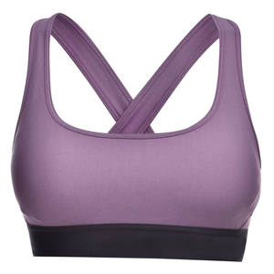 Sujetador Deportivo Atlético para Mujer, Alto Soporte para Yoga y Fitness, con Relleno, Tirantes Ajustables, Transpirable, con Logo Frontal, Ecológico - Product Image 1
