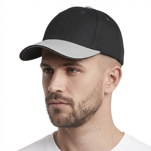 Gorras de Béisbol Ajustables de 6 Paneles con Logotipo Bordado e Impreso, 100% Poliéster, Protección Solar, Transpirables, de Secado Rápido, Impermeables para Hombre - Product Image 2