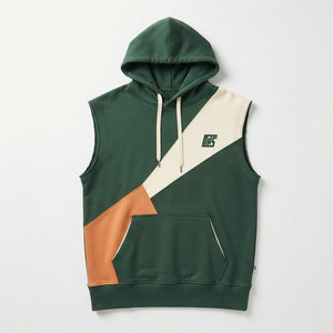 Athletic <b>Men</b> <b>Sleeveless</b> Hoodies Hooded <b>Pullover</b> For Fitness Training Workout Running Outdoor Casual Lightweight Apparel - Product Image 1