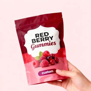 Custom Digital Printing Your Logo Stand Up Zipper Bag Powder Packing Dry Fruits <b>Coffee</b> Resealable Water Proof Packaging <b>Pouch</b> - Product Image 2