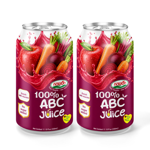 ขายส่งน้ำผลไม้กระป๋อง ABC ขนาด 500 มล. คั้นสด น้ำแอปเปิ้ล บีทรูท แครอทเพื่อสุขภาพ เครื่องดื่มดีท็อกซ์ รับผลิตแบบ OEM - Product Image 1