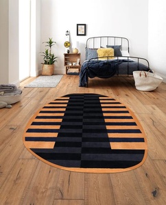 Hand Tufted Designer <b>Round</b> Shape Tuft Rug 100% Woolen <b>Carpet</b> Rug for Living Room, Office, Home Decor, Any Room - Product Image 3