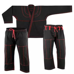 Uniforme de Jiu-jitsu de Algodón de Alta Calidad, Conjunto de Gi Bjj con Logotipo Personalizado al por Mayor para Entrenamiento de Artes Marciales, Servicio OEM, Kimono de Jiu-jitsu - Product Image 3