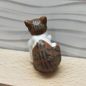 Adorno de Escritorio de Gato en Miniatura, Figura de Animal de PVC, Accesorios para Decoración de Casa de Muñecas, Edad 14+ - Product Image 6