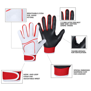 Gants de football gaéliques de qualité supérieure, réglables au poignet, pour adultes et jeunes, pour l'entraînement sportif et les matchs de tournoi - Product Image 4
