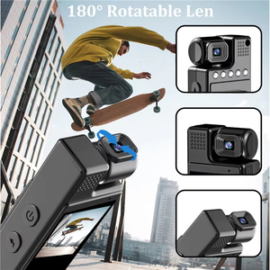 Portable <b>Mini</b> <b>Camera</b> Clip On Action Cam Pocket Video Recorder for Skateboarding Cycling Travel - Product Image 6