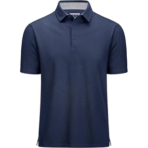 Chemises polo pour hommes avec logo personnalisé, 100 % coton, écologiques, coupe décontractée, en vente à bas prix - Product Image 4