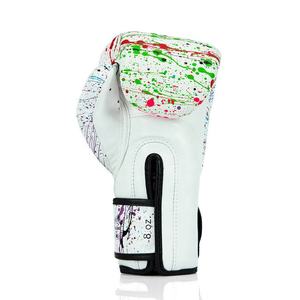 ถุงมือชกมวย Fairtex แบบสั่งทำขายส่ง สำหรับมืออาชีพ น้ำหนักเบา สำหรับฝึกซ้อมและแข่งขัน ปิดด้วยแถบตีนตุ๊กแก เหมาะสำหรับมวยไทยและซานด้า - Product Image 5