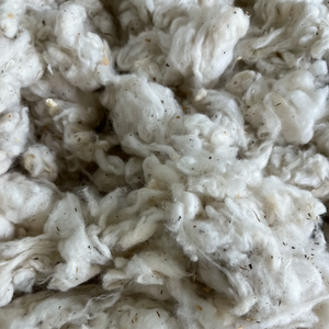 ผ้าฝ้ายลิคเกอริน 100% แบบ B/Card Fly/Flat Strip Cotton Waste Raw Pattern ป้องกันแบคทีเรีย เป็นมิตรกับสิ่งแวดล้อม ขนาด 18-21 ซม. สำหรับการปั่นด้าย - Florence - Product Image 6