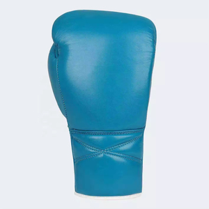 Guantes de Boxeo de Piel Sintética PU de Diseño Personalizado para Entrenamiento de Muay Thai, Guantes de Boxeo Profesionales con Cordones para MMA - Product Image 5